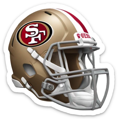 San fran 49ers patch sticker