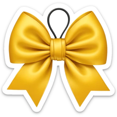 🎀+red=yellow sticker