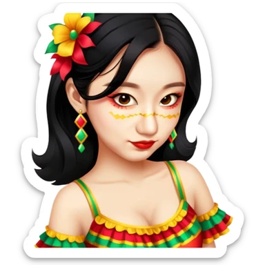 Salsa Dancer sticker