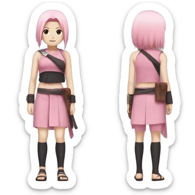 Sakura haruno full body sticker