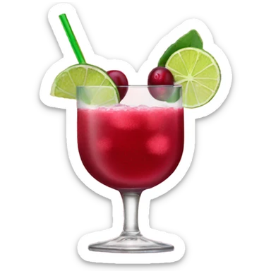 Cranberry margarita  sticker