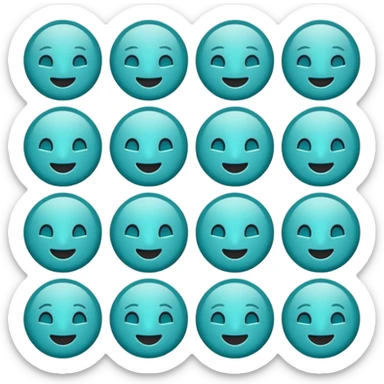 emoji pack, Minimalist outline icon, monoline style, thin clean contour, no shading, no gradients, transparent background, vector style, centered composition, flat design, elegant, premium, modern, color palette: aqua teal #40B2D6 and slate gray #2F3B3E, no text, no background, 512x512 sticker