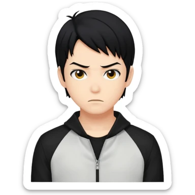 mikey from tokyo revengers blank sticker