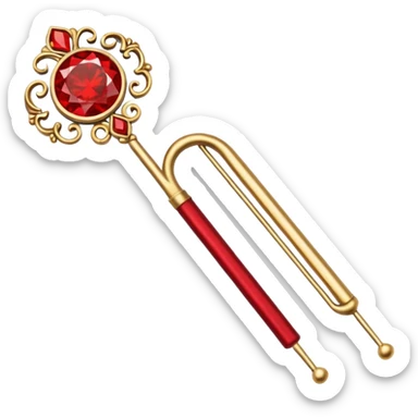 Red & Gold Hairpin 



 sticker