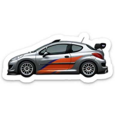 Peugeot 207 RC RACING sticker
