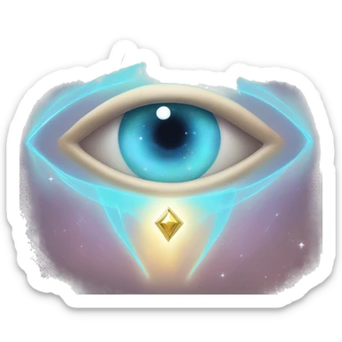 Pleiadian radiant glowing diva woman female third eye sticker