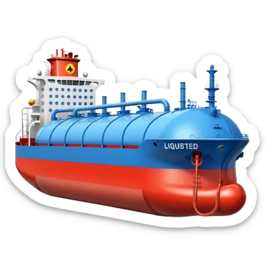 liquefied gas carrier sticker