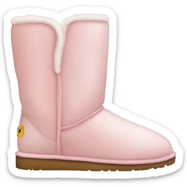 Light pink uggs sticker