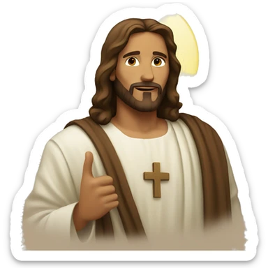 Jesus sticker