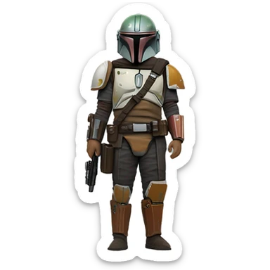 Grogy from series “Mandalorian”  sticker