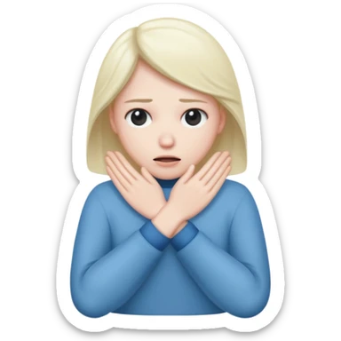 shaking and shivering sticker