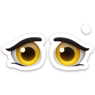 An eye twinkle With perfect eyelash and eyebrow sticker