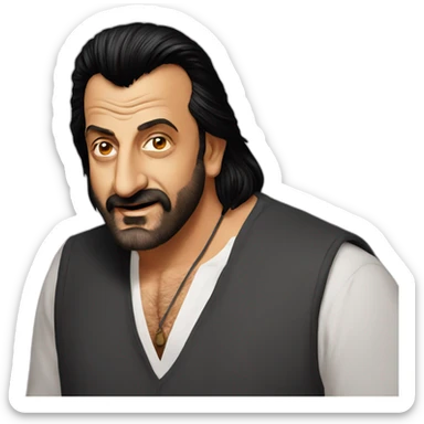 Sanjay dutt khalnayak  sticker