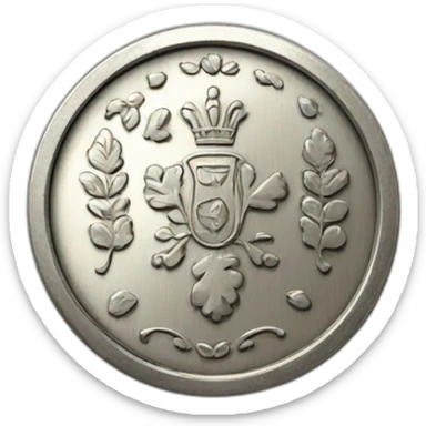 Latvian coin sticker