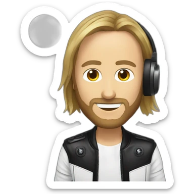 Dj David Guetta sticker