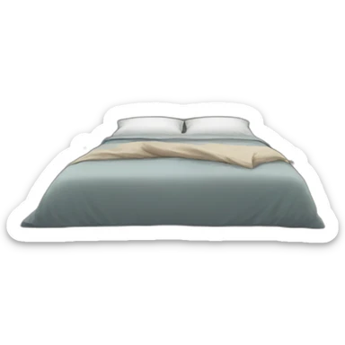 bedroom for men with a big mirror and closet sticker