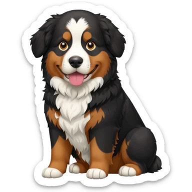 Bernese mountain dog sticker