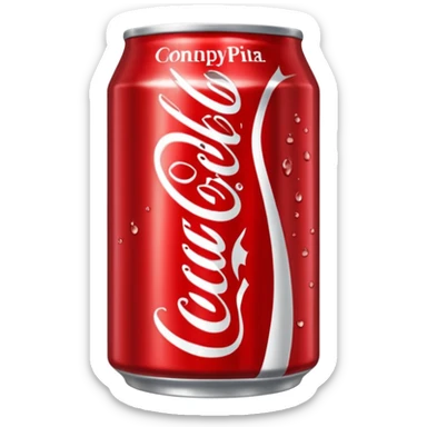 Coca cola in lattina
 sticker