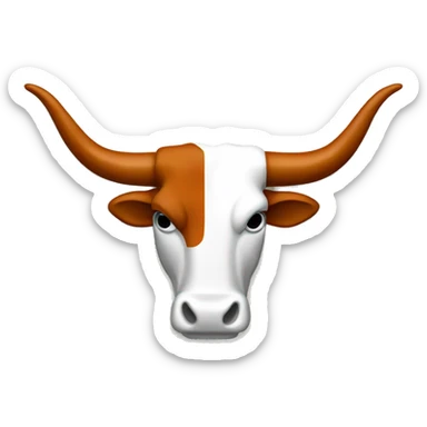 Texas Longhorns logo sticker