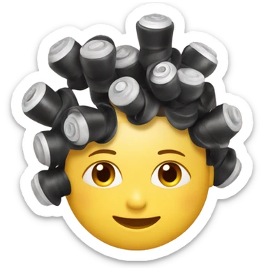 Velcro Curlers sticker