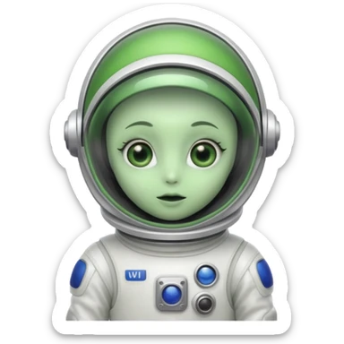 UwU alien sticker