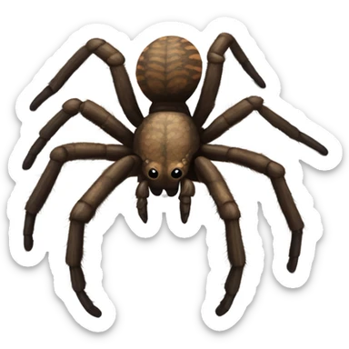 tarantula spider realistic  sticker