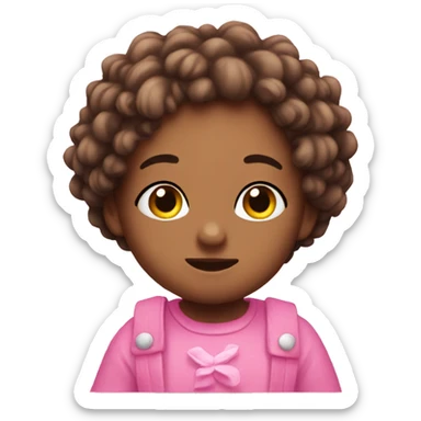 pink cute things sticker