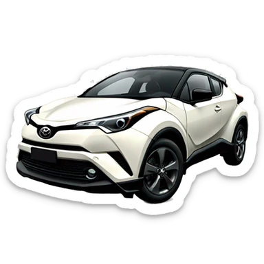 toyota chr sticker