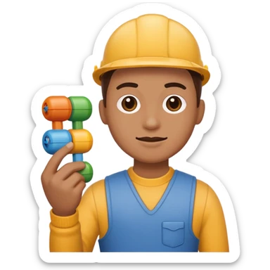 Toy Assembly Helper sticker