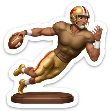 heisman trophy stiff arm sticker