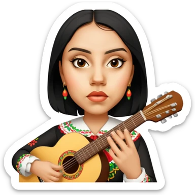 Mariachi Musician sticker