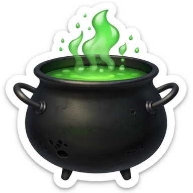 Cauldron sticker
