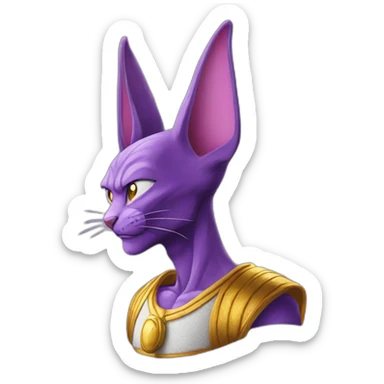 Beerus sticker