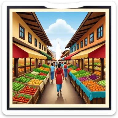 world market sticker