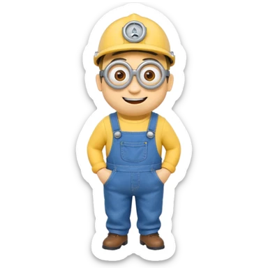 minion listening to music emoji sticker