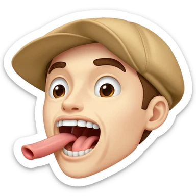 A person with proper tongue posture, jawline emphasized, mewing technique, face profile showing tongue pressed to roof of mouth sticker