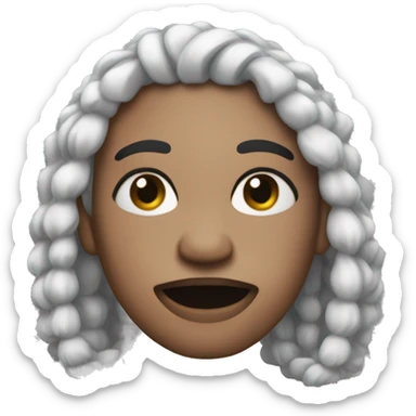 🤡❄️🎀🖤☠️ sticker