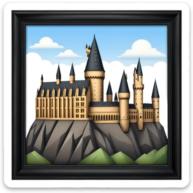 Hogwarts sticker