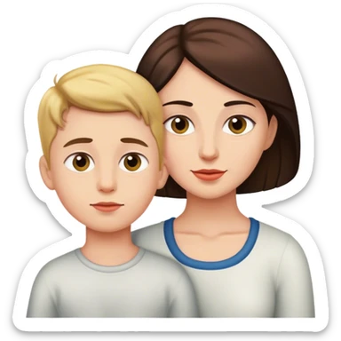 Esther with  the son sticker