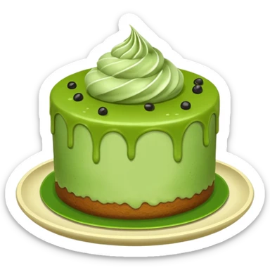why buy an expensive matcha cake sticker