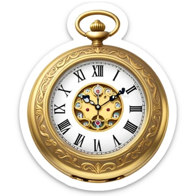 Alice in wonderland clock sticker