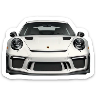 porsche 911 gt3 rs 2022 sticker