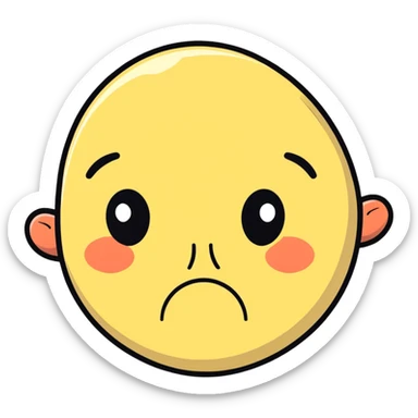 farting face sticker