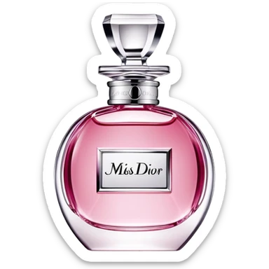 Miss dior perfume sticker