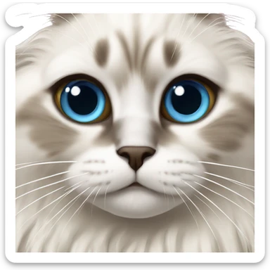 ragdoll cat sticker