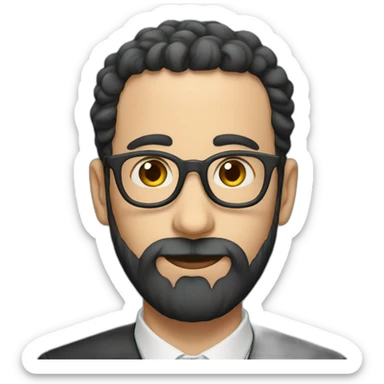 rabbi in love sticker