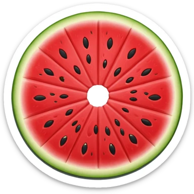 Watermelon inside  sticker