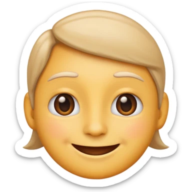 Create a emoji for soory and keep smiling always. sticker