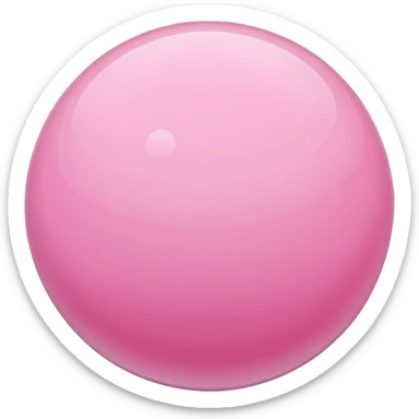 pink planet  sticker