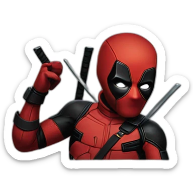 Dead pool sticker